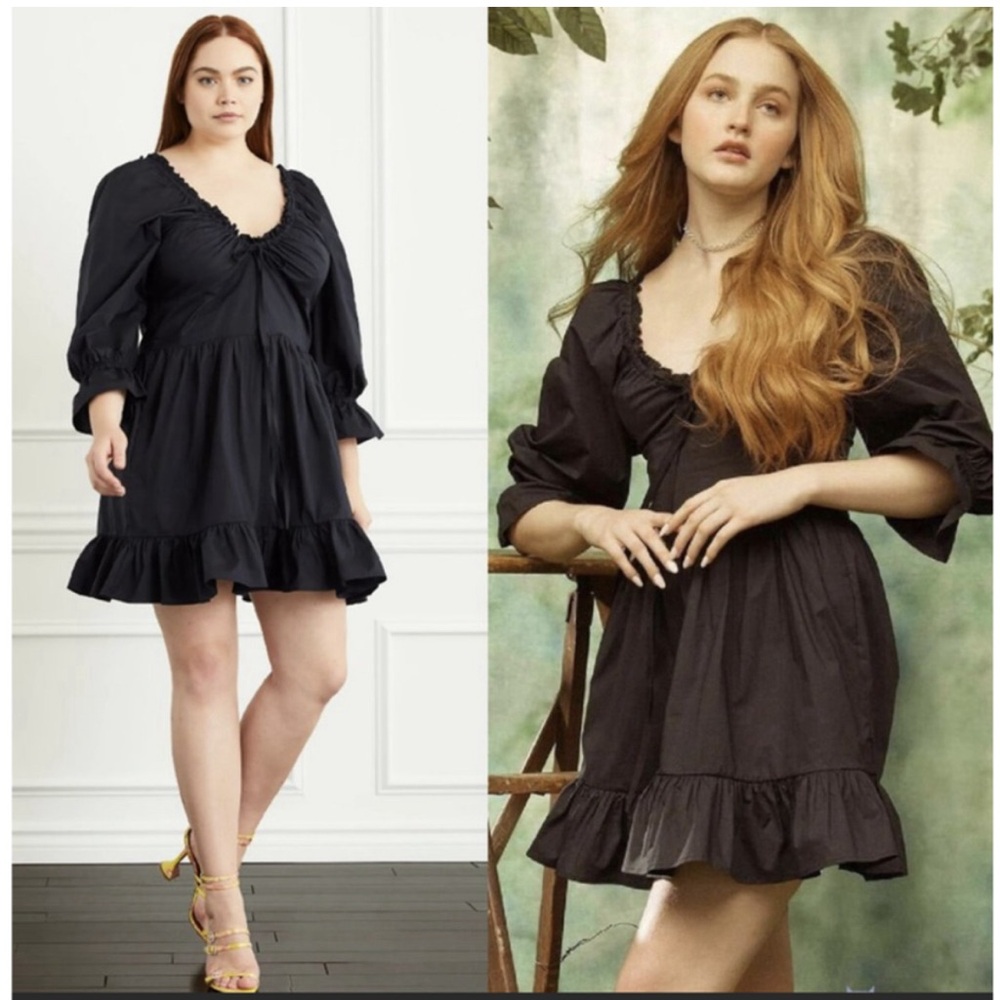 NWOT Hill House Samantha dress black